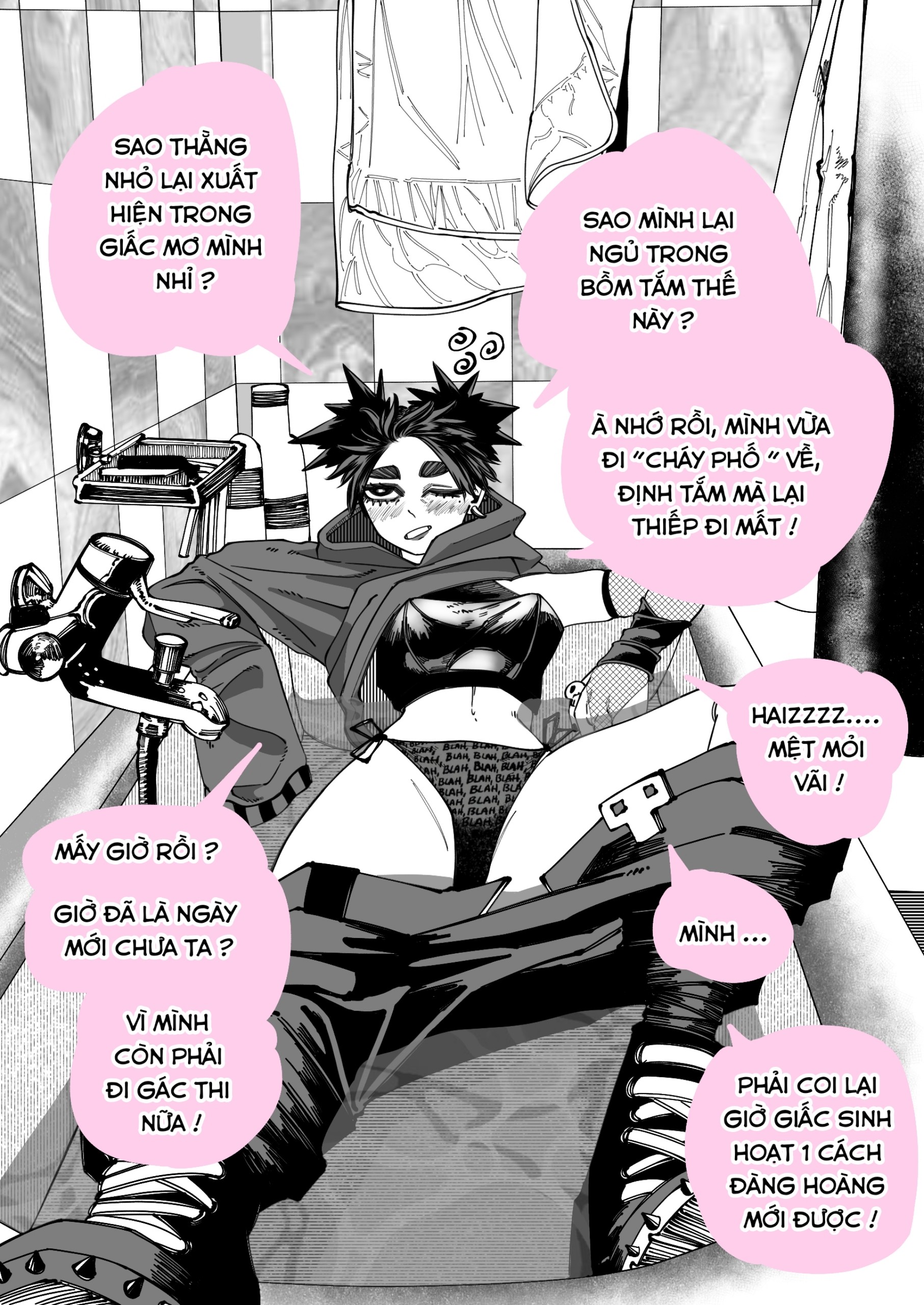 My Trainee Teacher Is Actually A Goth Rocker Vol.1 Chapter 7: Overslept - Picture 3