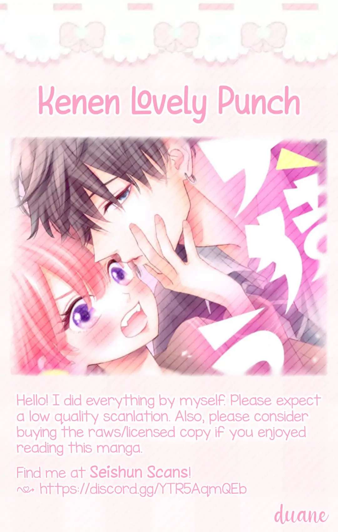 Kenen Lovely Punch Chapter 3 - Picture 1