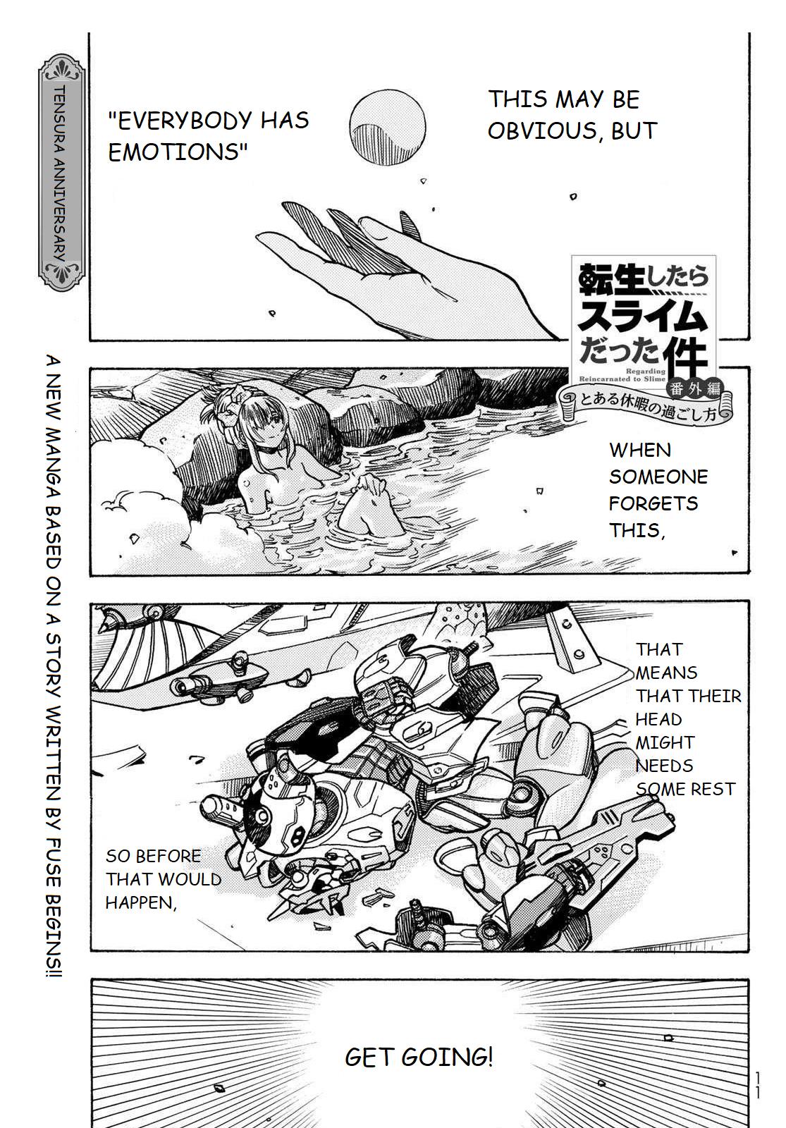 Tensei Shitara Slime Datta Ken: Bangaihen - Toaru Kyuuka No Sugoshikata - Page 1