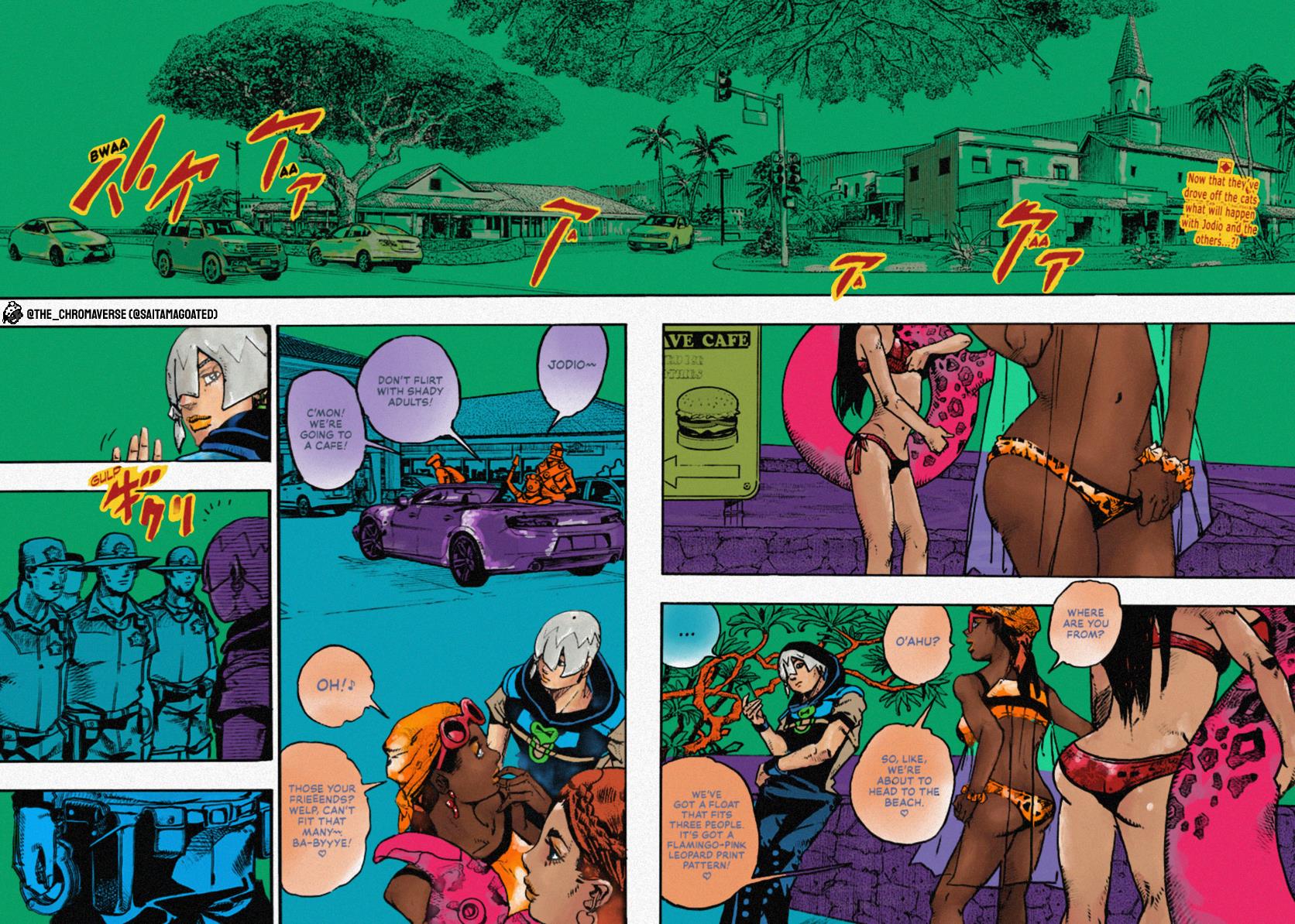 Jojo's Bizarre Adventure Part 9 - The Jojolands (Fan-Colored) - Page 3