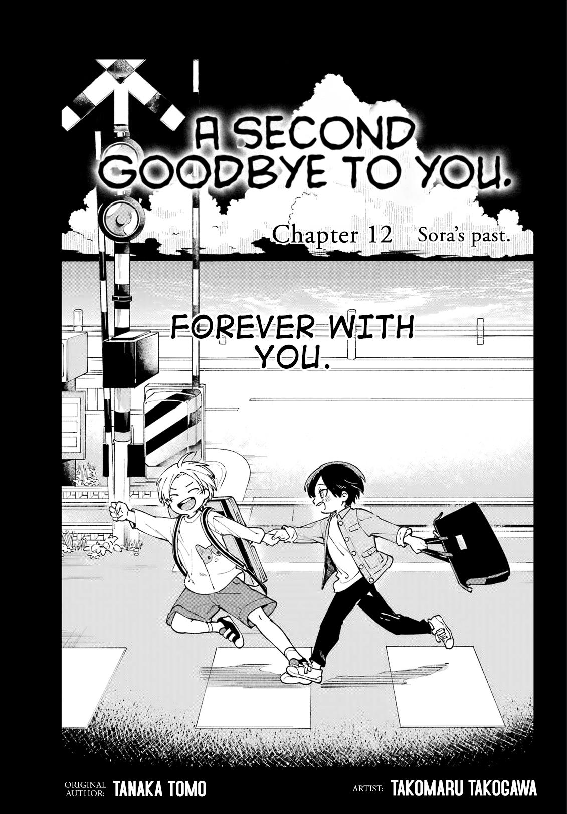 Kimi Ni Nidome No Sayonara Wo. Vol.3 Chapter 12: Sora's Past. - Picture 1