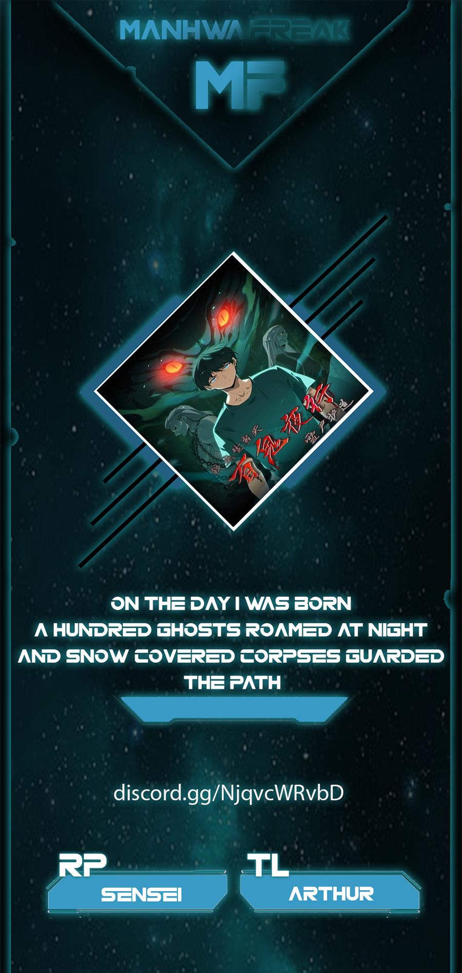 On The Day I Was Born, A Hundred Ghosts Roamed At Night, And Snow Covered Corpses Guarded The Path - Page 1
