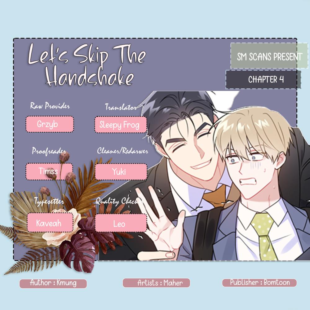 Let's Skip The Handshake Chapter 4 - Picture 1