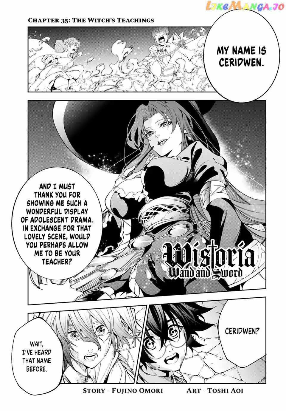 Wistoria's Wand And Sword Chapter 35 - Picture 1