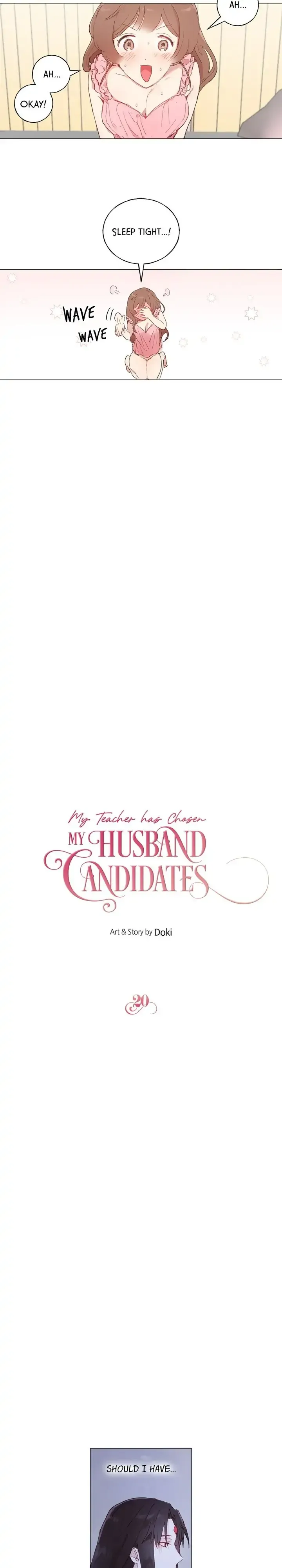 My Teacher Has Chosen My Husband Candidates Chapter 20 - Picture 3