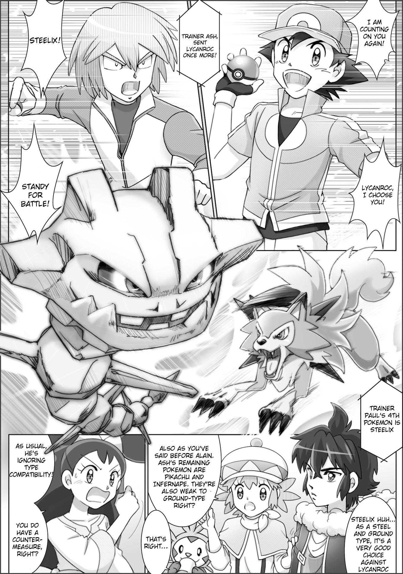 Pokemon: The World Champion Season Chapter 53: Seesaw Game - Picture 3