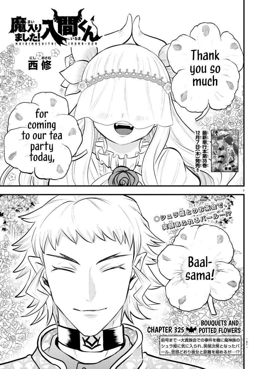 Mairimashita! Iruma-Kun Chapter 325: Bouquets And Potted Flowers - Picture 1