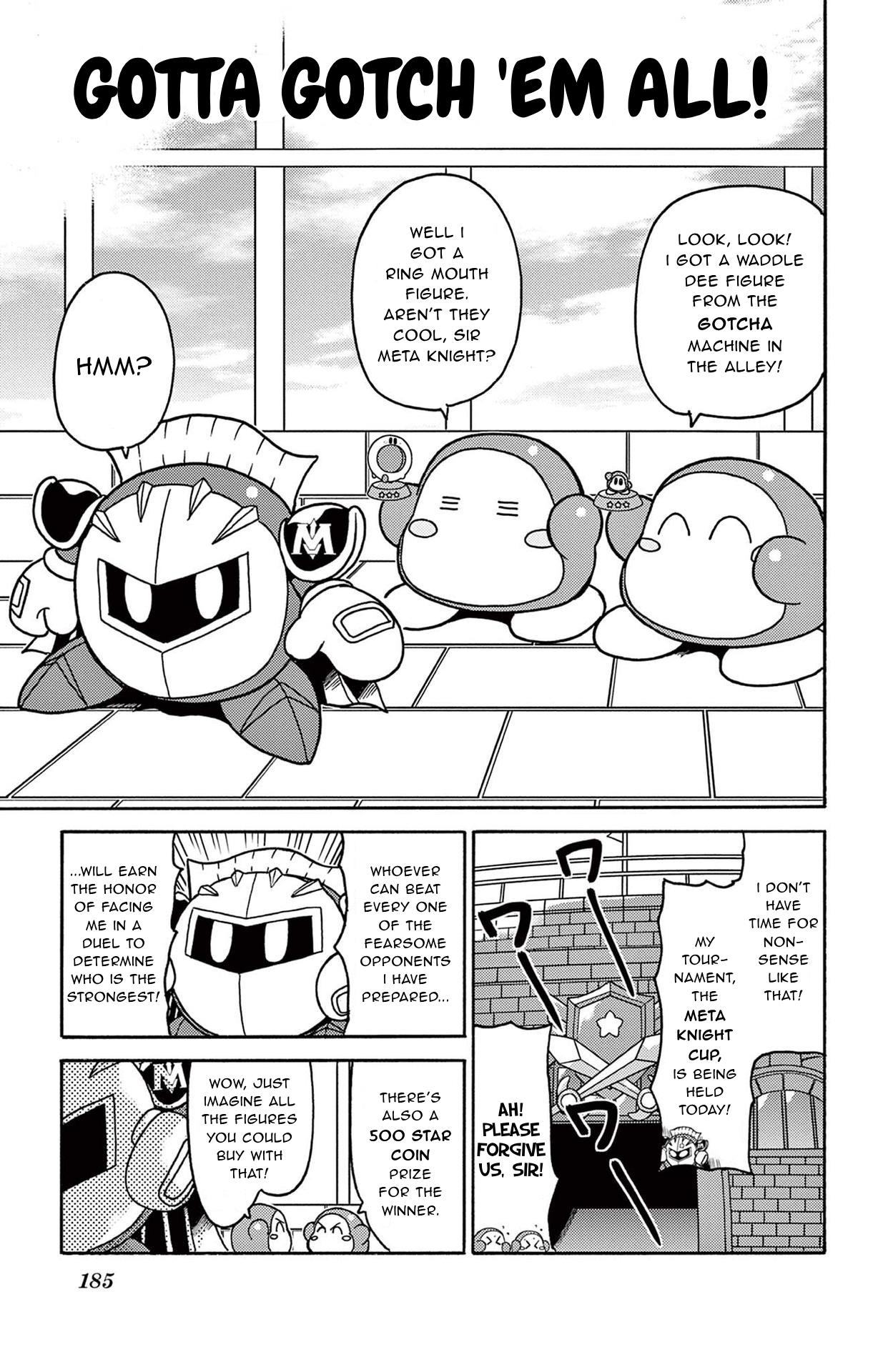 Kirby Of The Stars: Daily Round Diary! Vol.5 Chapter 17: Gotta Gotch 'em All! - Picture 1