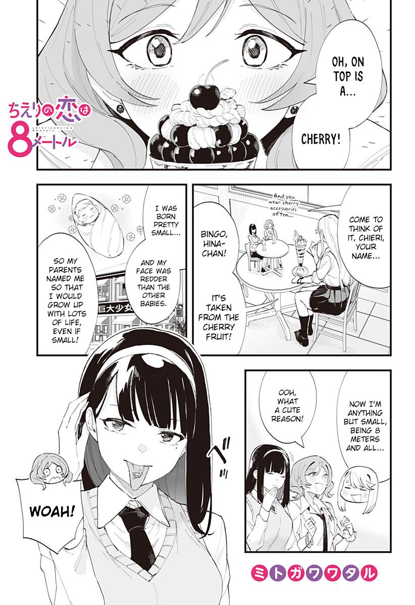 Chieri's Love Is 8 Meters Chapter 37.5.2 - Picture 1