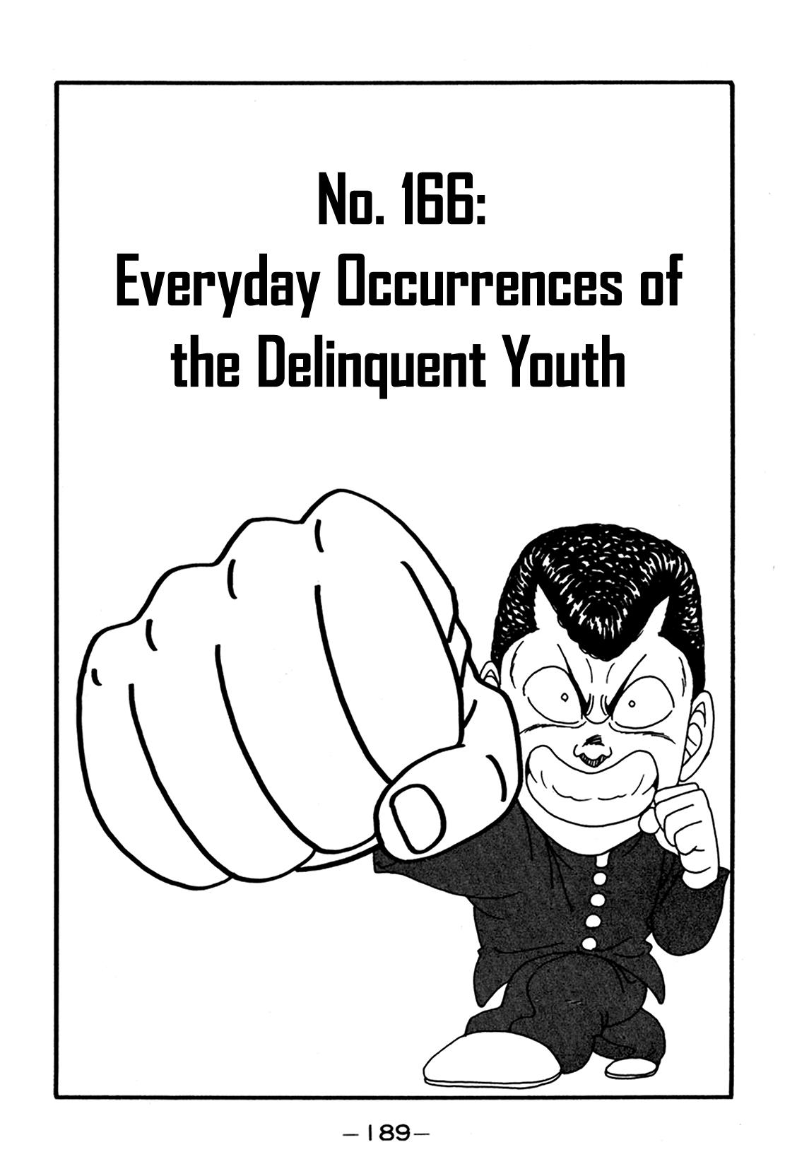 Be-Bop-Highschool Vol.23 Chapter 166: Everyday Occurrences Of The Delinquent Youth - Picture 1