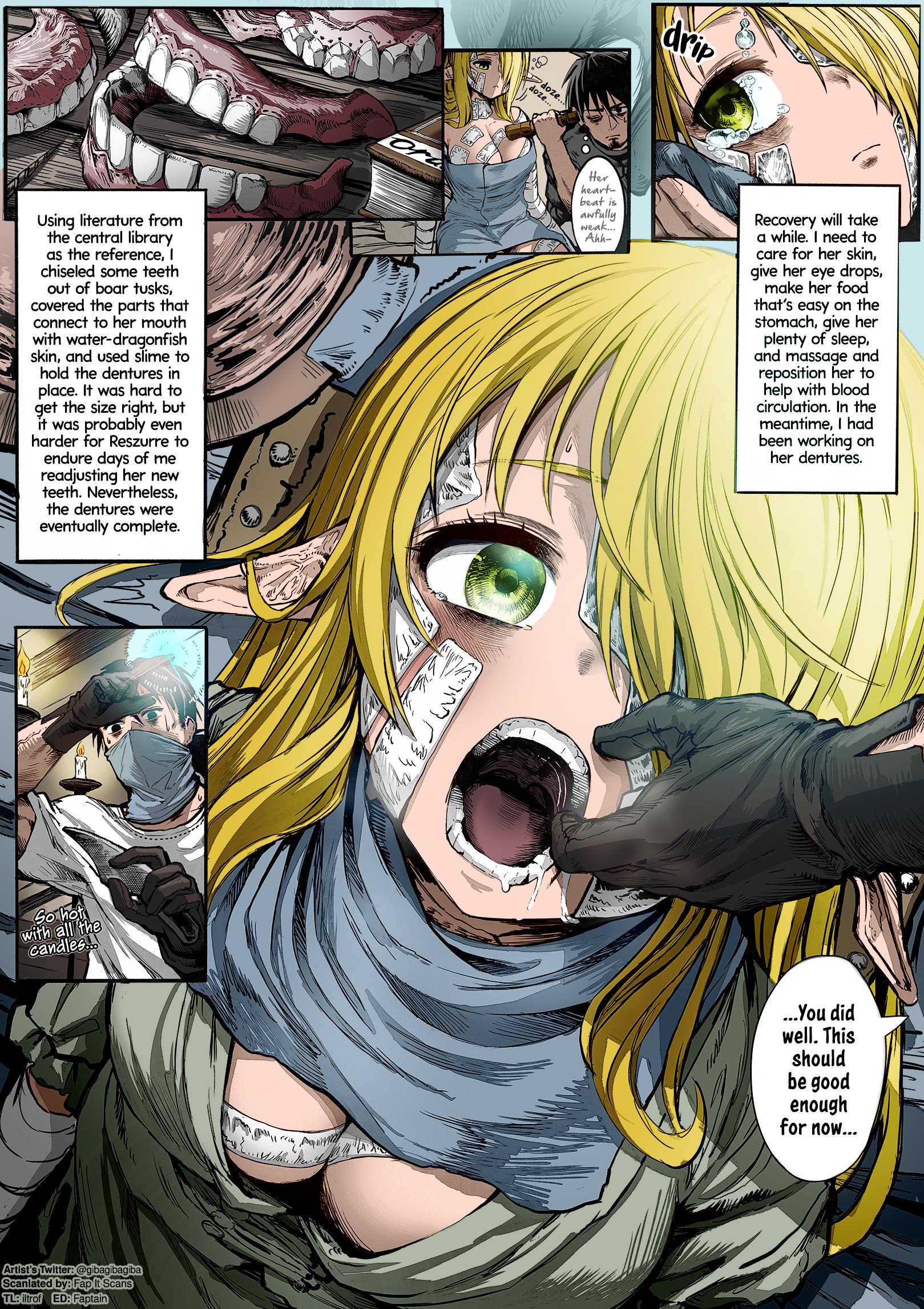 The Apothecary Is Gonna Make This Ragged Elf Happy (Fan Colored) Vol.1 Chapter 14 - Picture 1