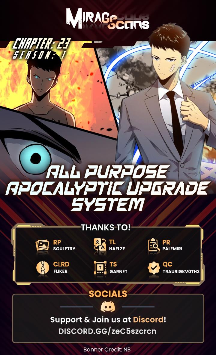All Purpose Apocalyptic Upgrade System Chapter 23 - Picture 1