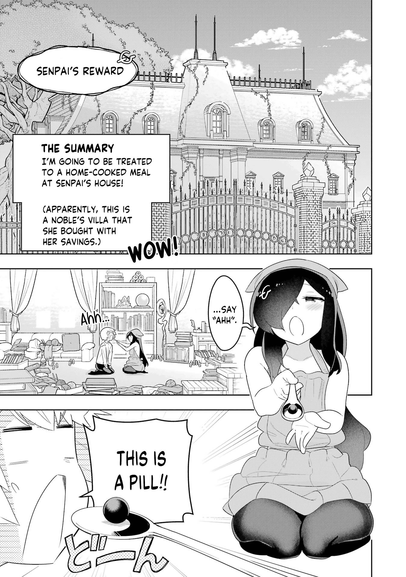 Though Young People Recoil From Entering The Black Magic Industry, I Found Its Treatment Of Employees Quite Good When I Entered It, And The President And Familiar Are Cute Too So Everything Is Awesome Vol.8 Chapter 46.5: Senpai's Reward - Picture 2