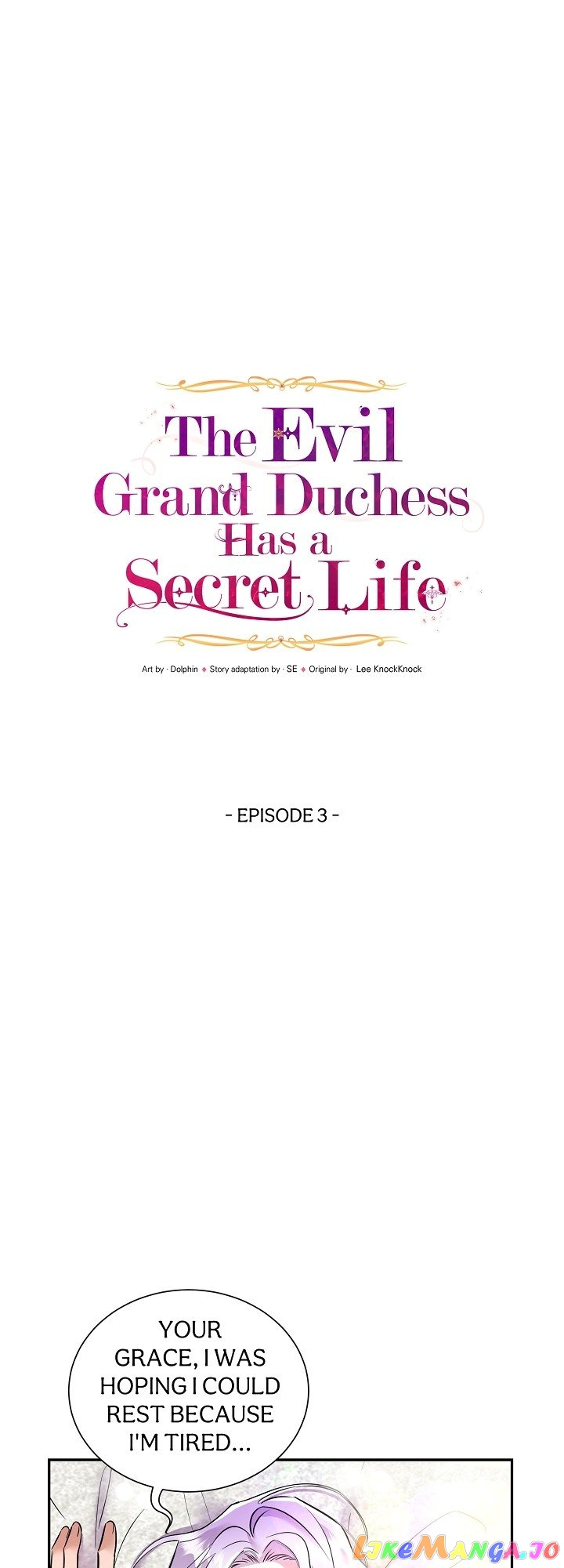 The Evil Grand Duchess Has A Secret Life - Page 2