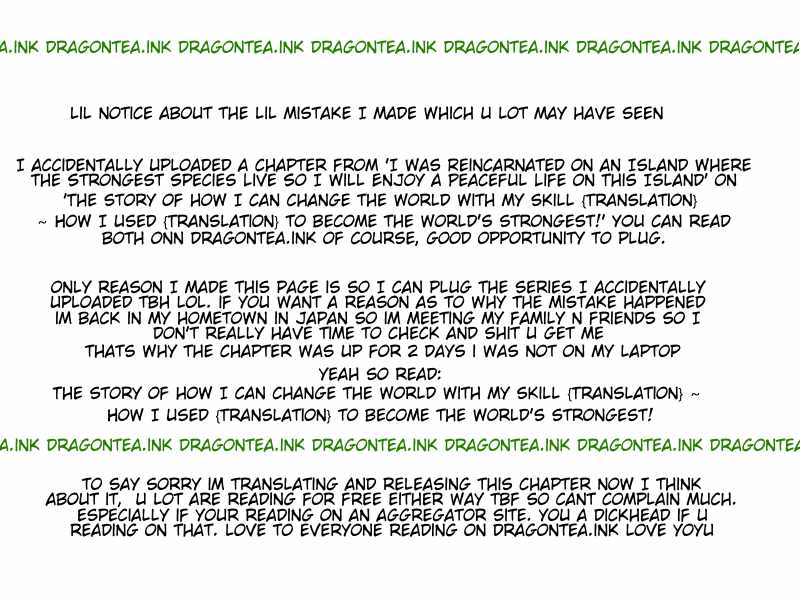 The Story Of How I Can Change The World With My Skill {Translation} ~ How I Used {Translation} To Become The World's Strongest! - Page 2