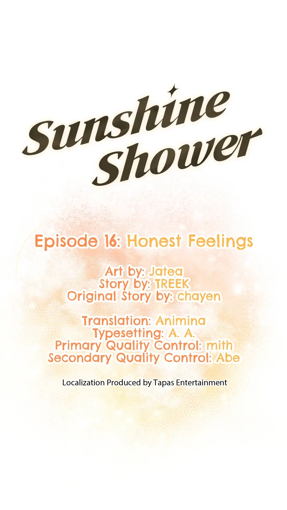 Sunshine Shower - Page 1