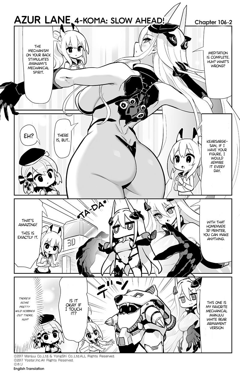 Azur Lane 4-Koma: Slow Ahead Chapter 106 - Picture 2