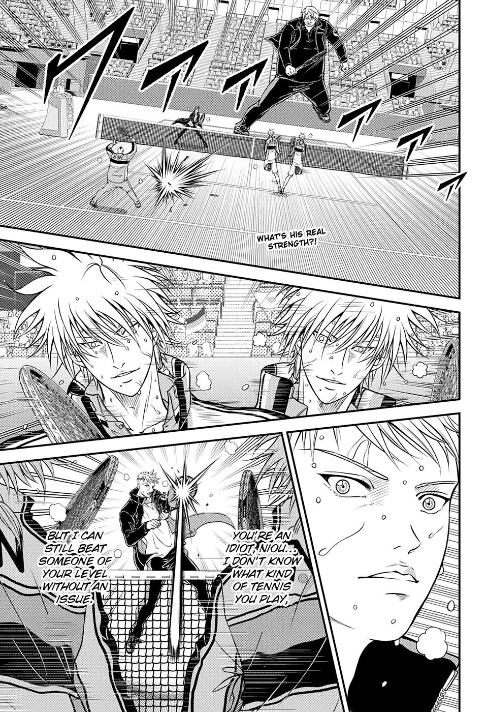 New Prince Of Tennis Vol.30 Chapter 295: Straddling The Black White Horse, He Went Backwards To The Front - Picture 1
