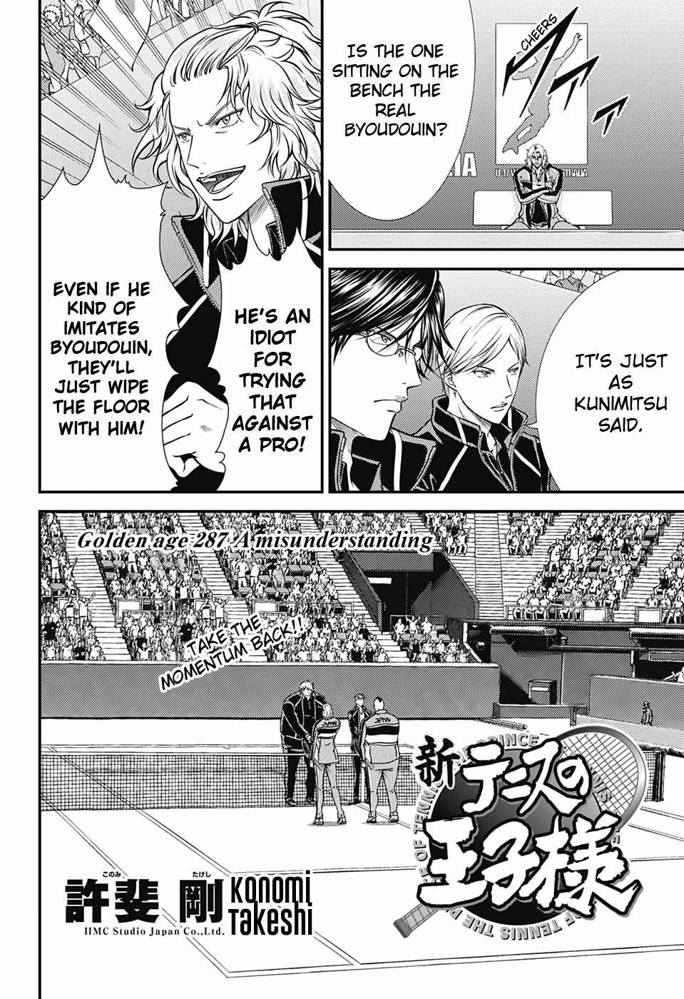 New Prince Of Tennis Vol.29 Chapter 287: A Misunderstanding - Picture 2