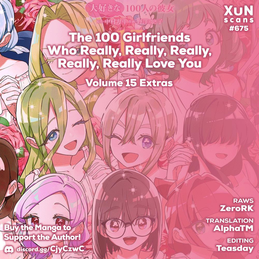 The 100 Girlfriends Who Really, Really, Really, Really, Really Love You Vol.15 Chapter 131.5: Volume 15 Extras - Picture 1
