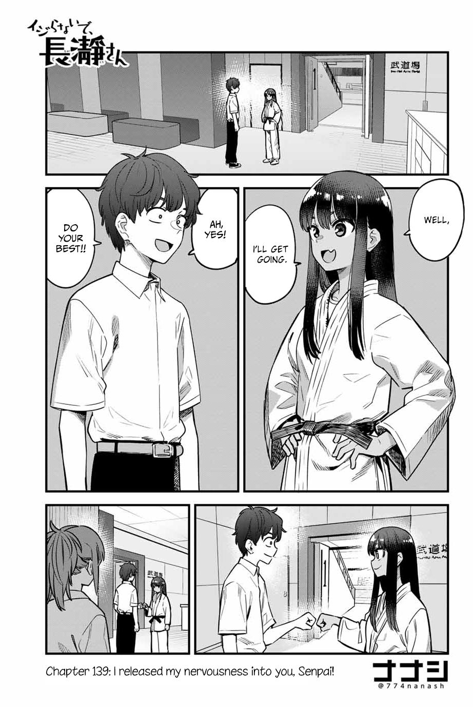 Ijiranaide, Nagatoro-San Chapter 139: I Released My Nervousness Into You, Senpai! - Picture 1