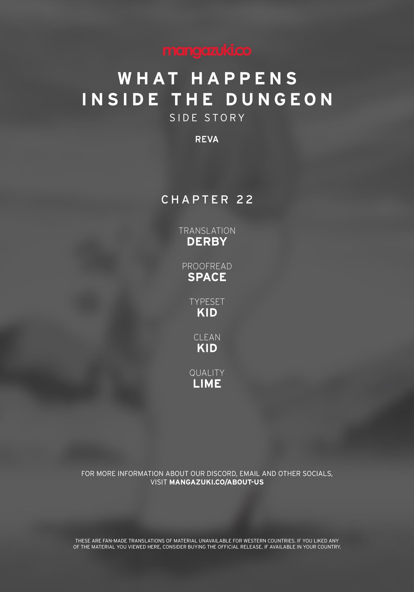What Happens Inside The Dungeon Chapter 132: Side Story - Chapter 22 - Picture 1