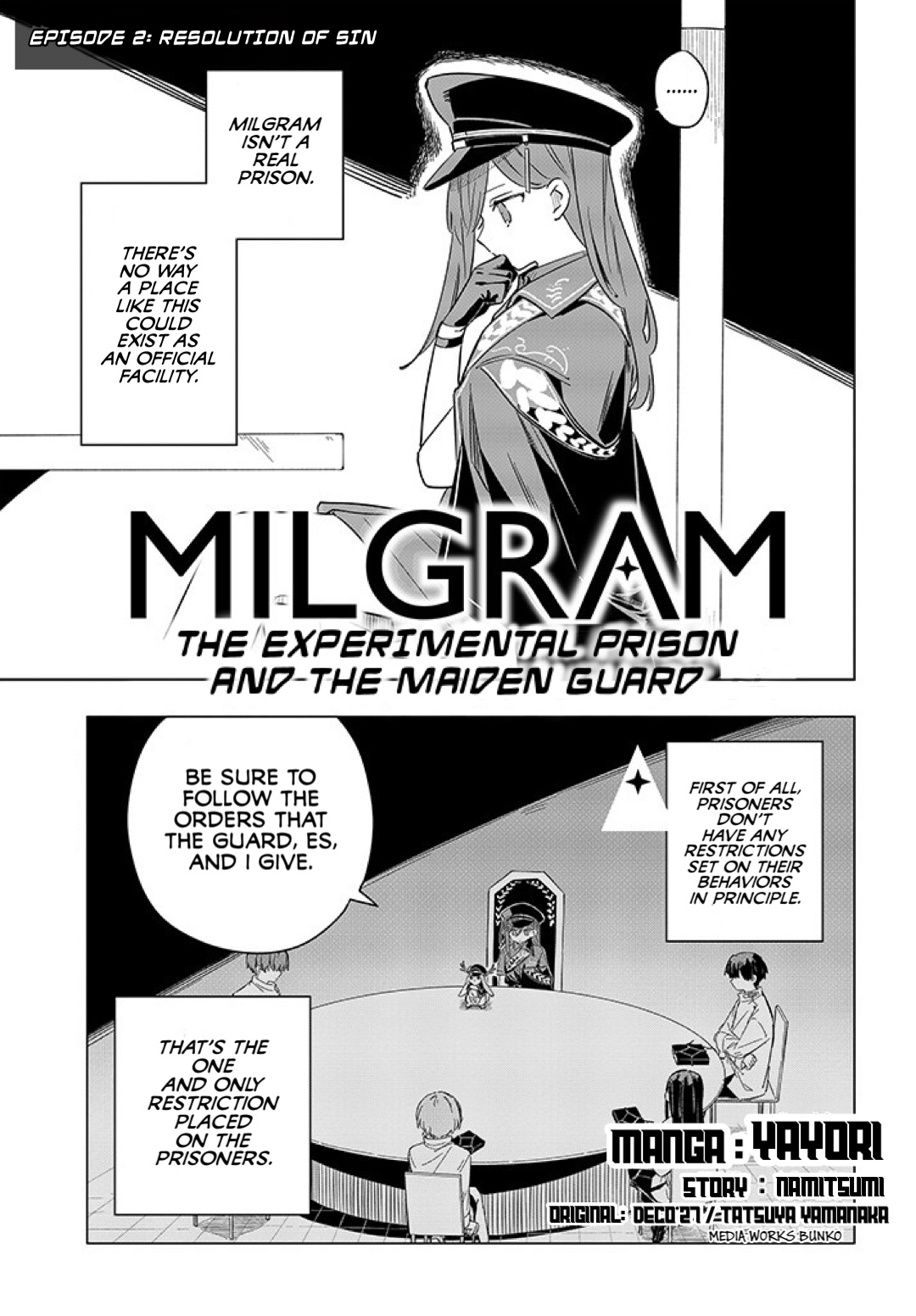 Milgram: Jikken Kangoku To Kanshu No Shoujo - Page 1