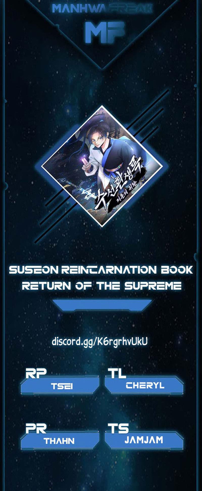 Suseon Reincarnation Book Return Of The Supreme Chapter 43 - Picture 1