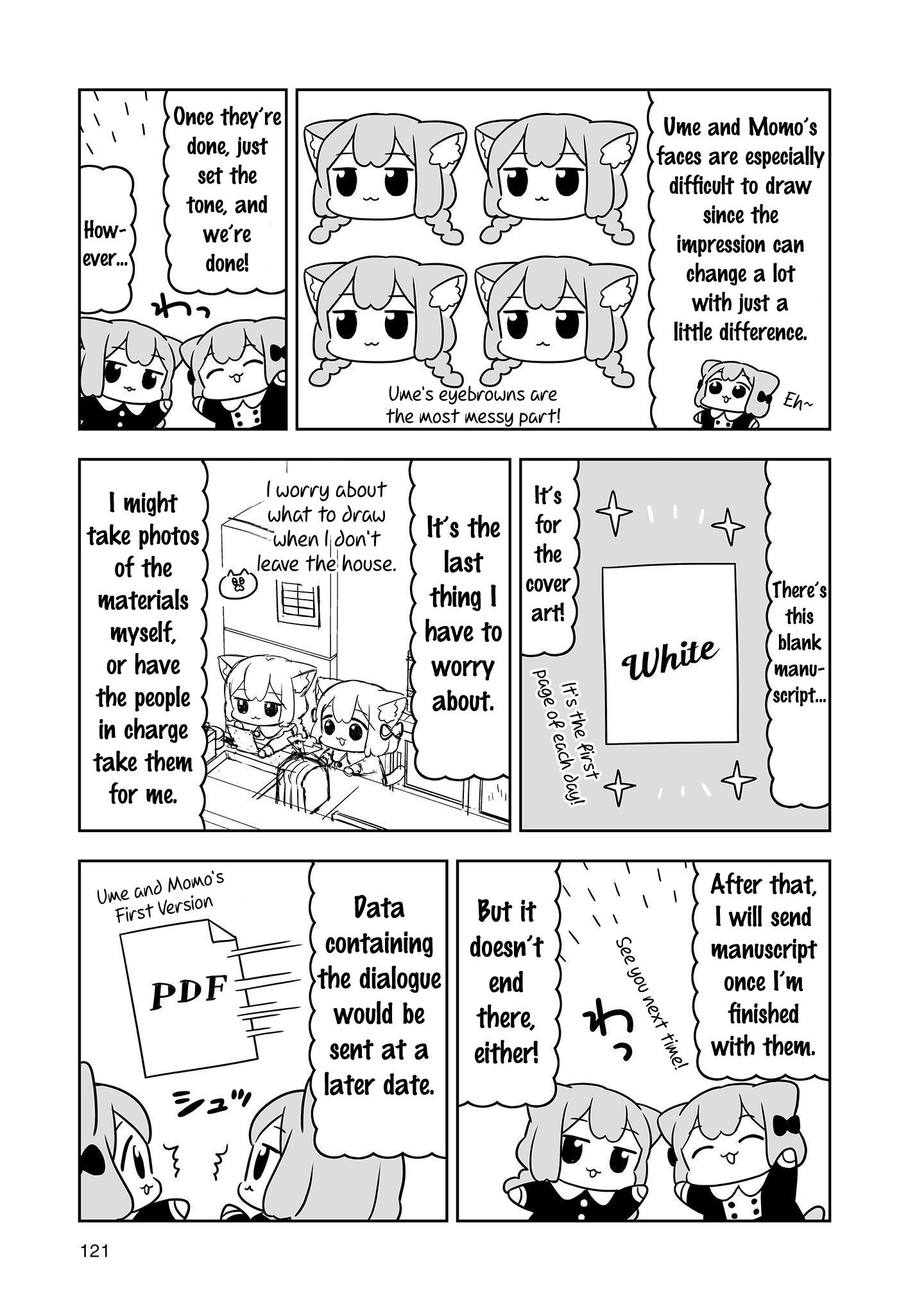 Ume To Momo No Futsuu No Kurashi Vol.2 Chapter 20.5: Volume 2 Omake - Picture 3