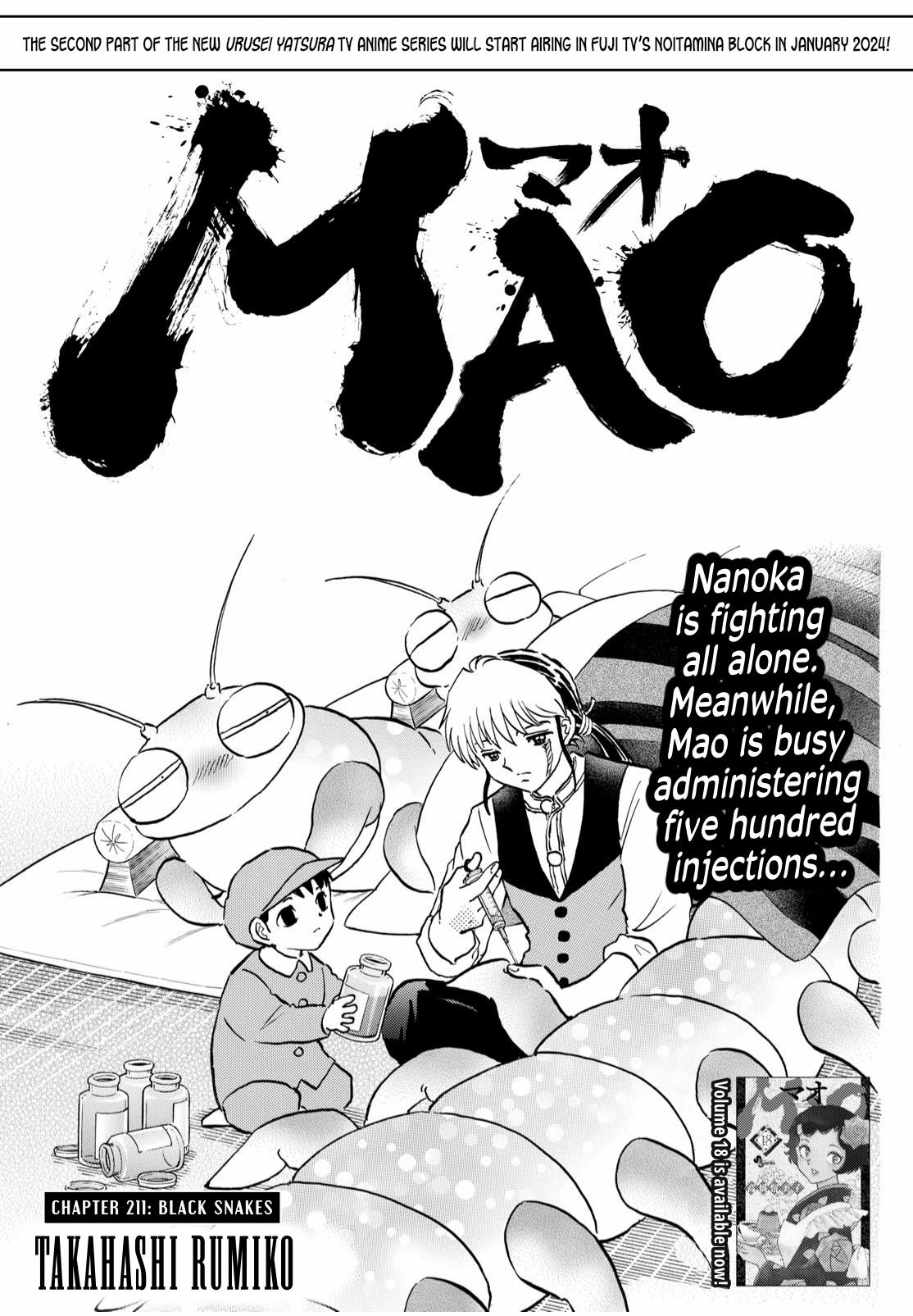 Mao Chapter 211: Black Snakes - Picture 1