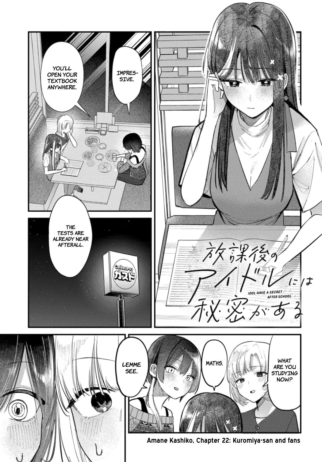 Houkago No Idol Ni Wa Himitsu Ga Aru - Page 1