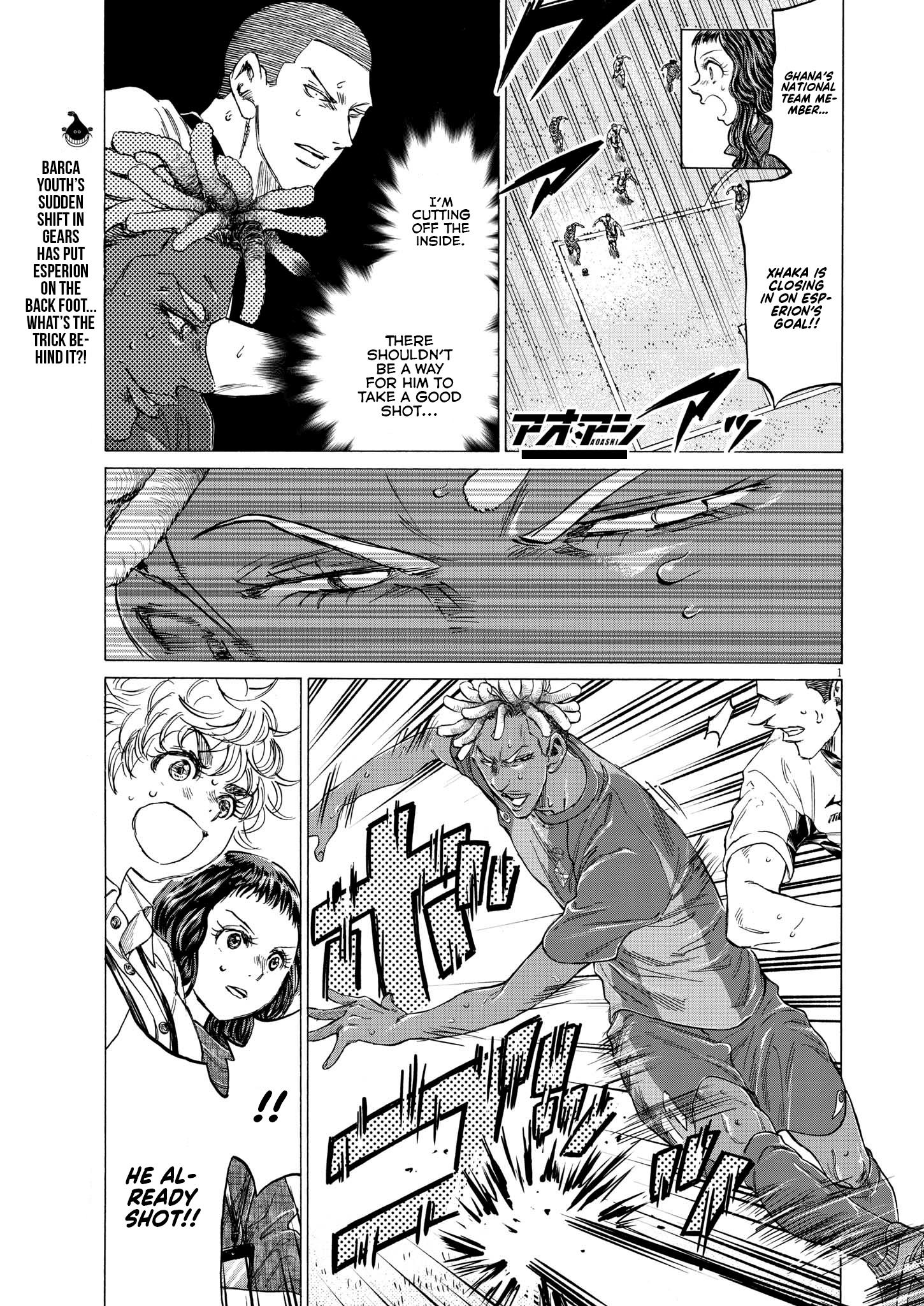 Ao Ashi Chapter 354: The One Controlling Barca - Picture 1