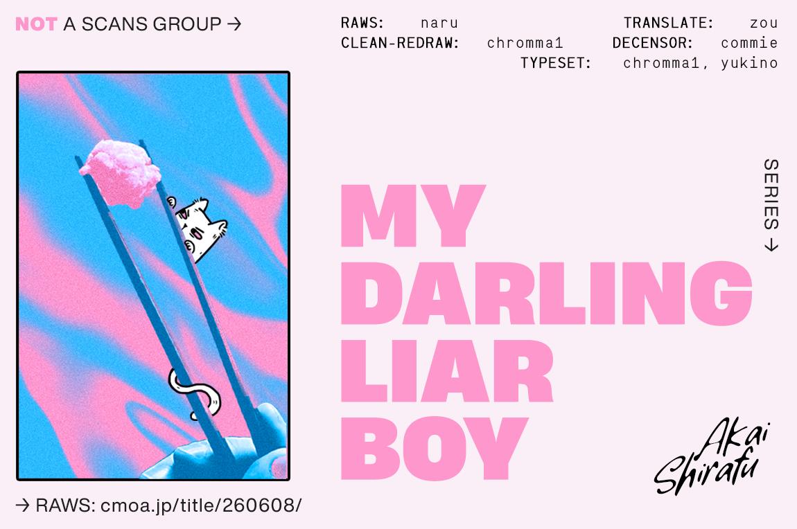 My Darling Liar Boy Vol.1 Chapter 4 - Picture 2