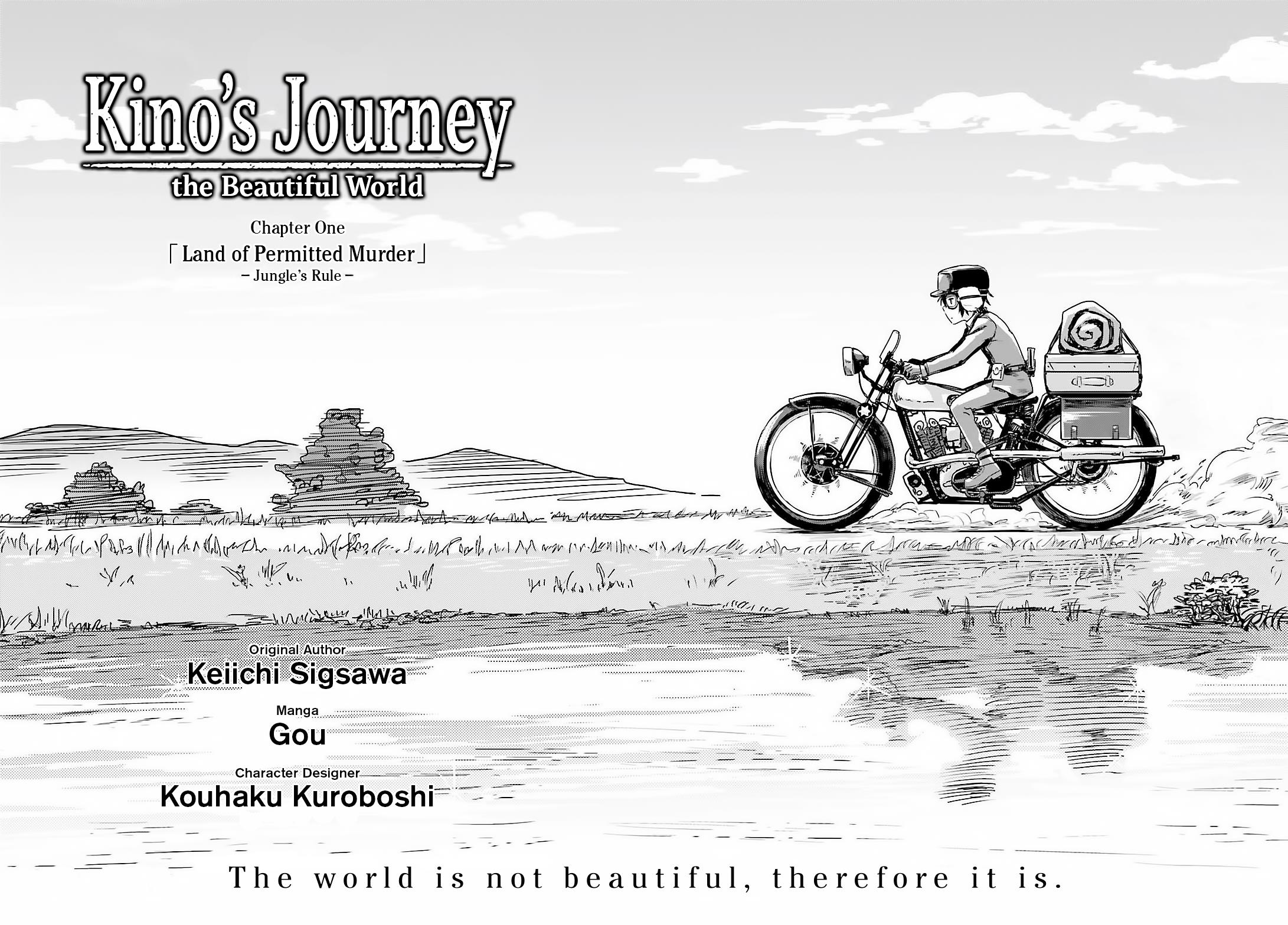 Kino's Journey (Gou) Vol.1 Chapter 1: Land Of Permitted Murder -Jungle's Rule- - Picture 2