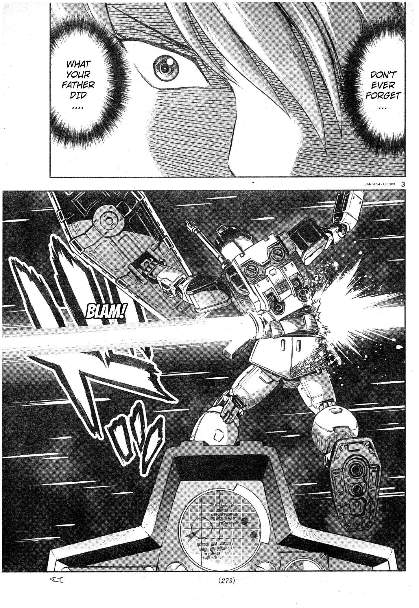 Mobile Suit Gundam Aggressor Chapter 103 - Picture 3