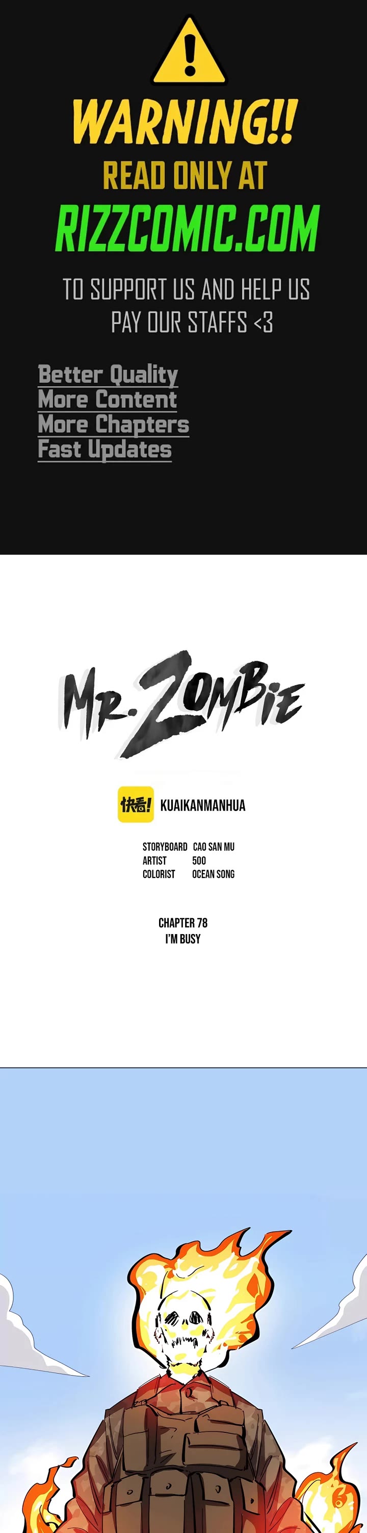 Mr. Zombie Chapter 78 - Picture 1