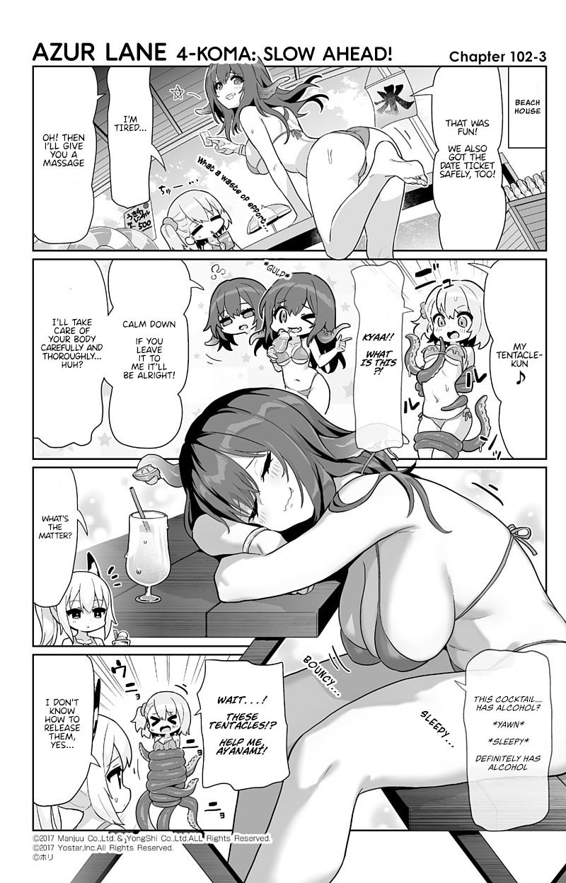 Azur Lane 4-Koma: Slow Ahead Chapter 102: Royal Fortune - Picture 3