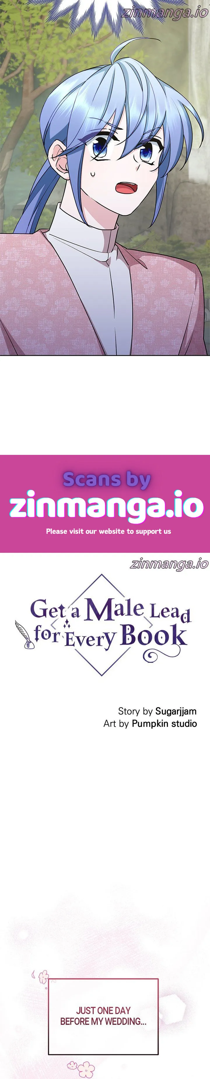 Get A Male Lead For Every Book - Page 1