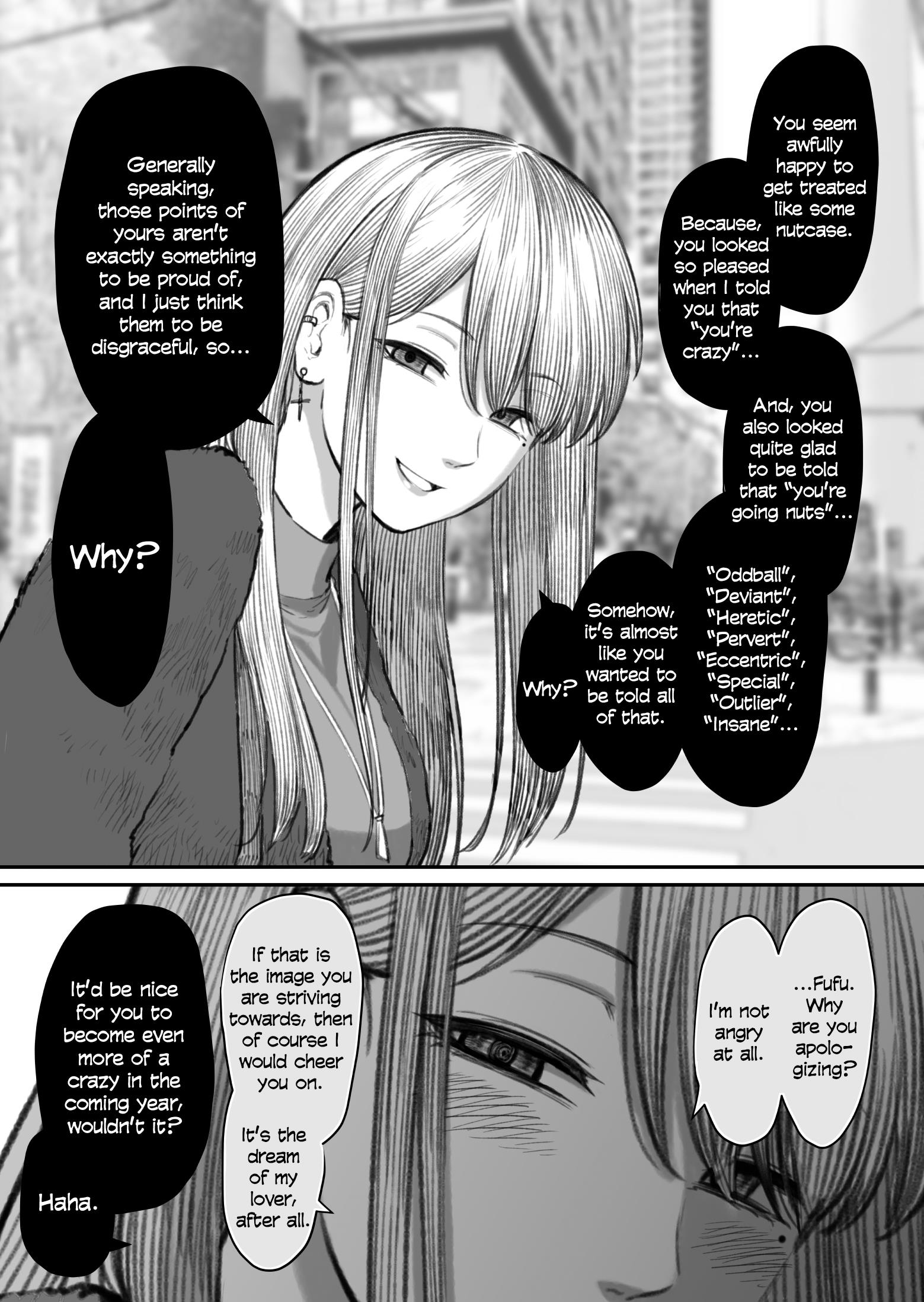 I Asked My First Girlfriend Why She Went Out With Me Chapter 27: A Girlfriend Who Is Dating A Useless Person Cheers For Her Lover. - Picture 1