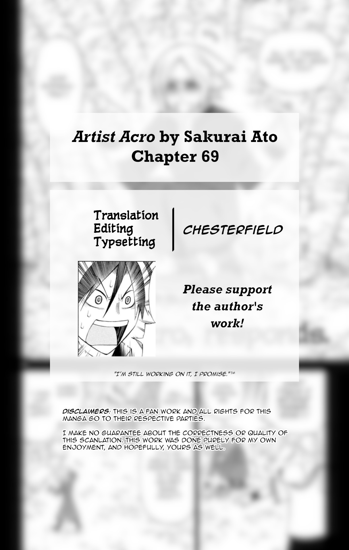 Artist Acro Vol.8 Chapter 69: Acro, Responds - Picture 3