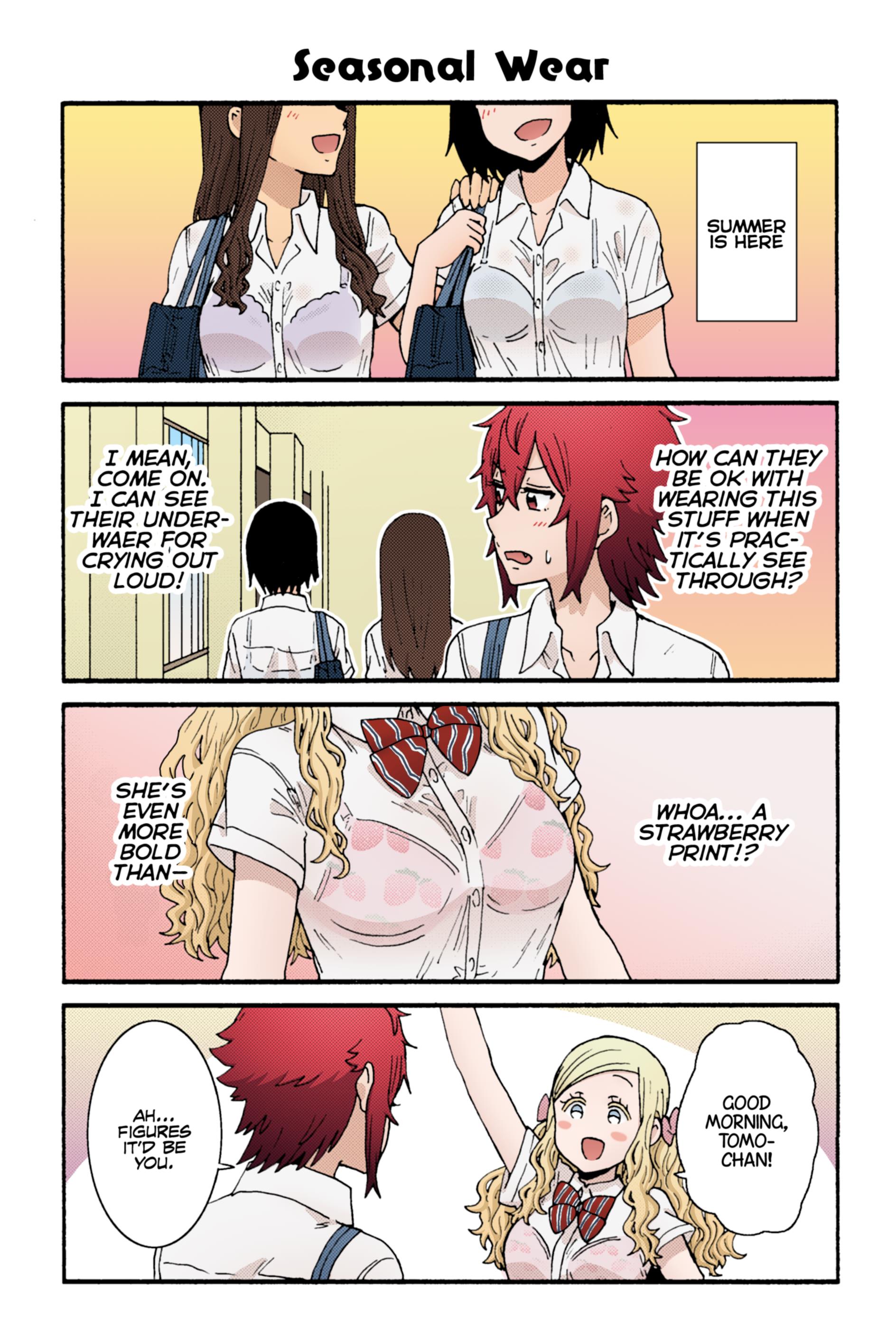 Tomo-Chan Wa Onnanoko (Fan Colored) Vol.3 Chapter 22: Chapter 22 - Picture 1