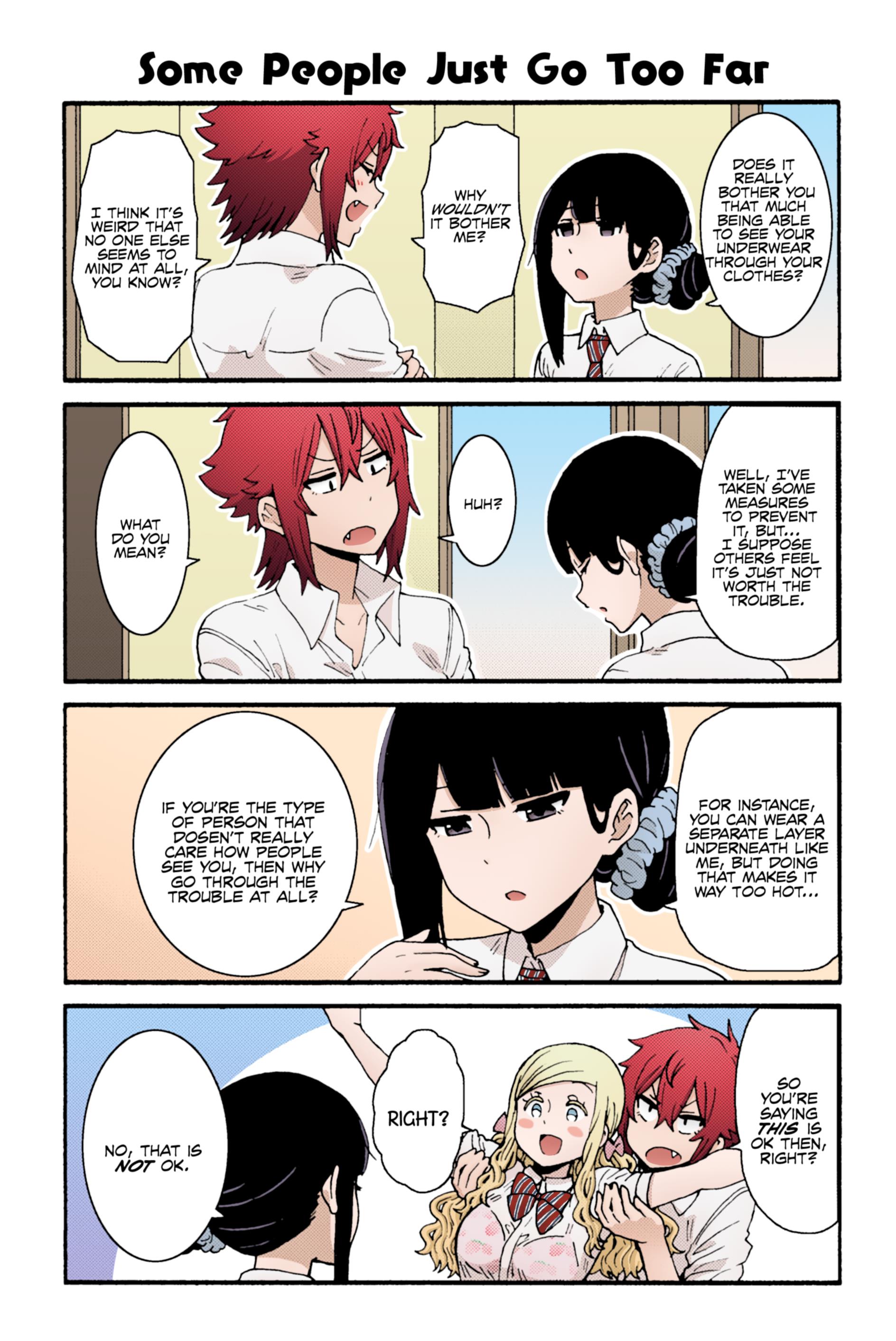 Tomo-Chan Wa Onnanoko (Fan Colored) Vol.3 Chapter 22: Chapter 22 - Picture 3