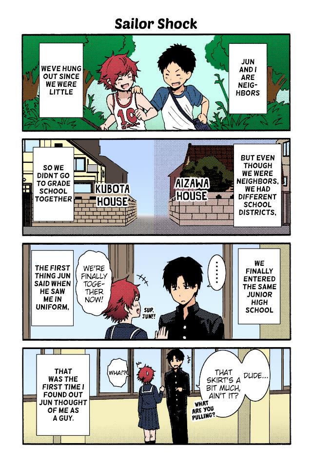 Tomo-Chan Wa Onnanoko (Fan Colored) Vol.1 Chapter 1: Chapter  1 - Picture 2