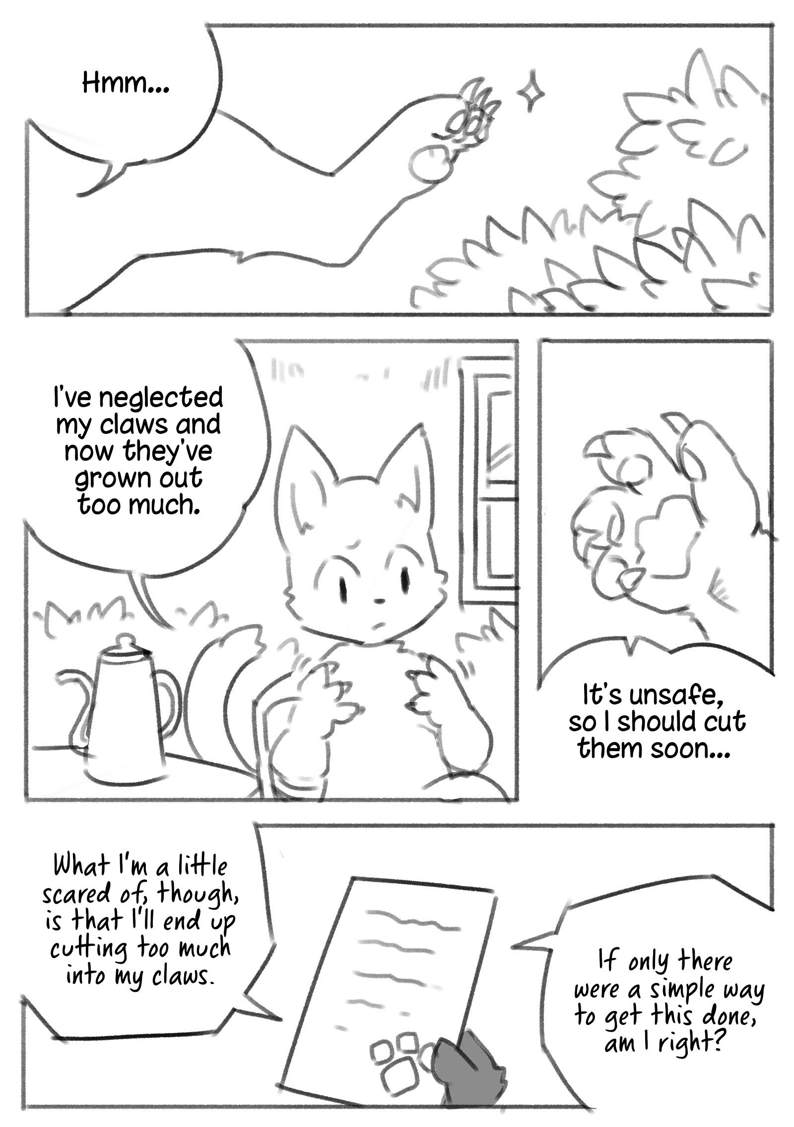 White Cat And Black Cat - Page 1