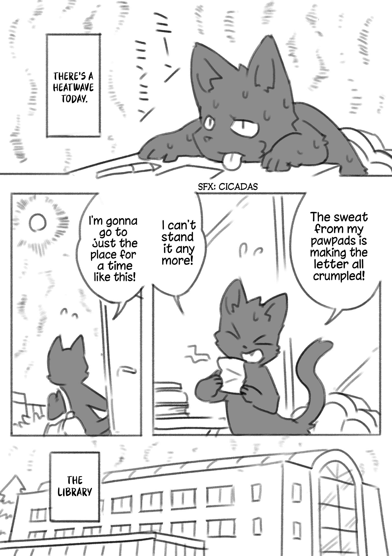 White Cat And Black Cat Chapter 15: Kuroneko And The Heatwave [L←R] - Picture 1
