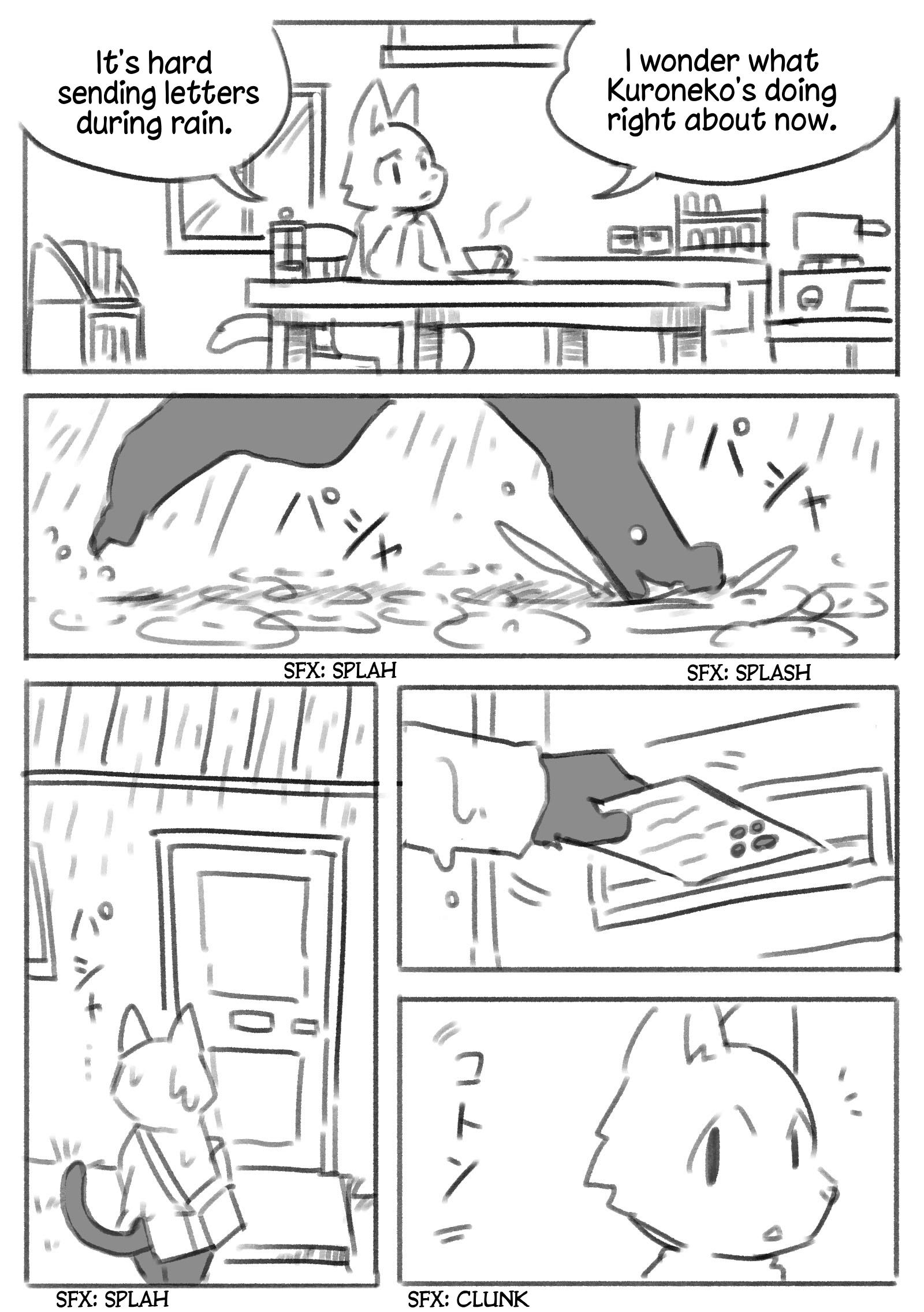 White Cat And Black Cat Chapter 12: Shironeko And The Rain [L→R] - Picture 2