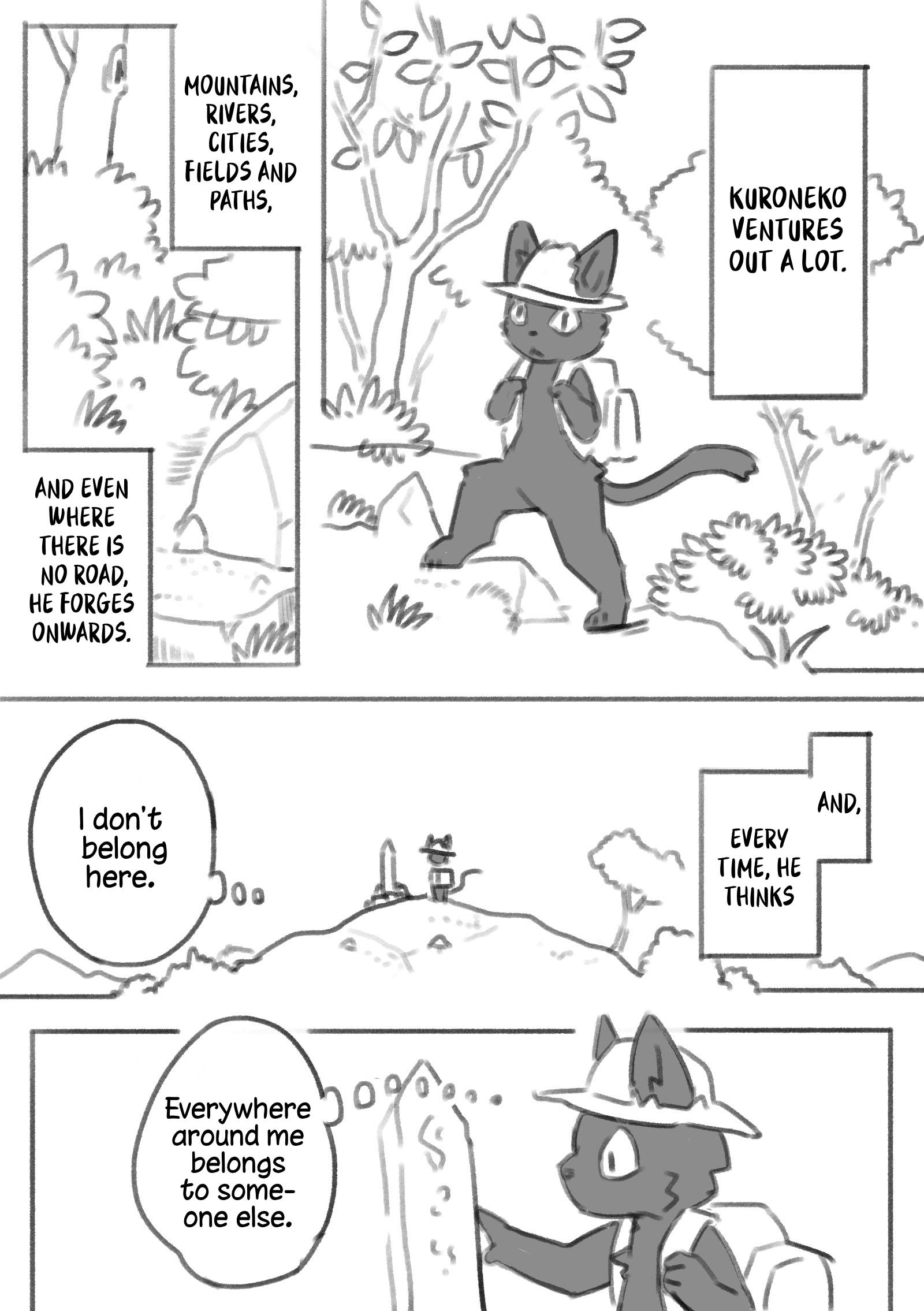 White Cat And Black Cat Chapter 6: Where Kuroneko Belongs [L←R] - Picture 1