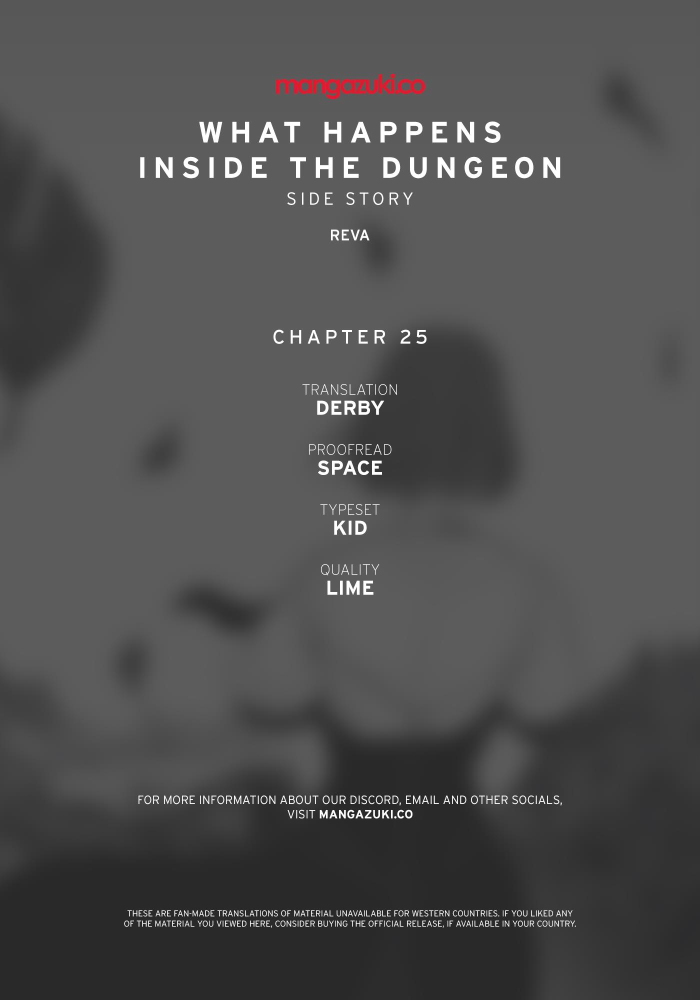 What Happens Inside The Dungeon Vol.2 Chapter 135: Side Story - Chapter 25 - Picture 1