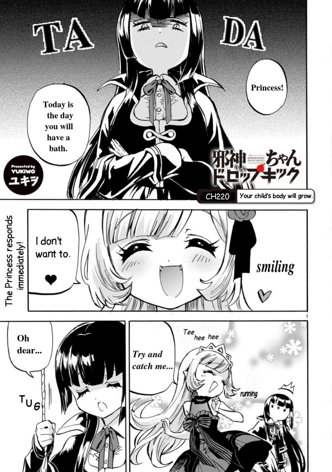 Jashin-Chan Dropkick Vol.20 Chapter 220: Your Child's Body Will Grow. - Picture 1