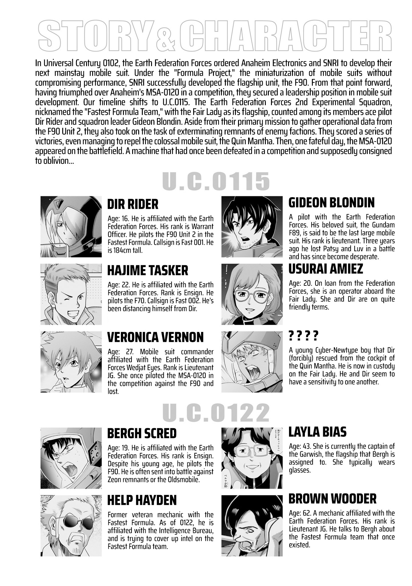 Mobile Suit Gundam F90 Ff Vol.6 Chapter 19.5: Prologue V - Picture 3